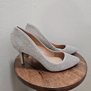 Diamond studded heels size 9